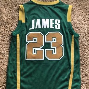 Lebron James Irish High-school Jersey